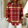 Vintage Plaid Blouse
