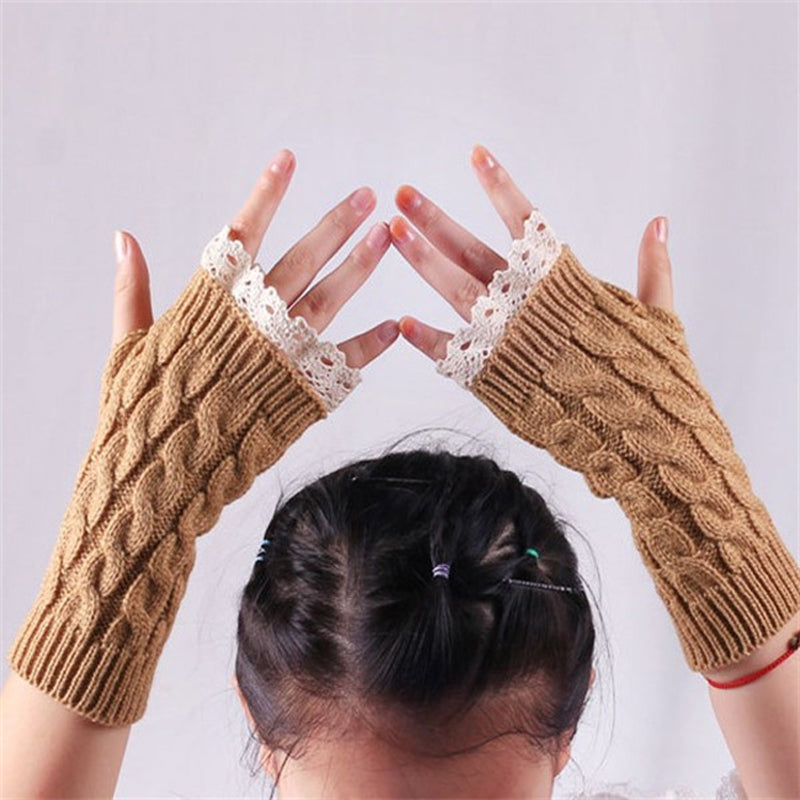 Warm Knitted Gloves