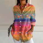 Vintage Colourful Blouse