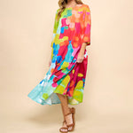 Fashionable Colourful Dress