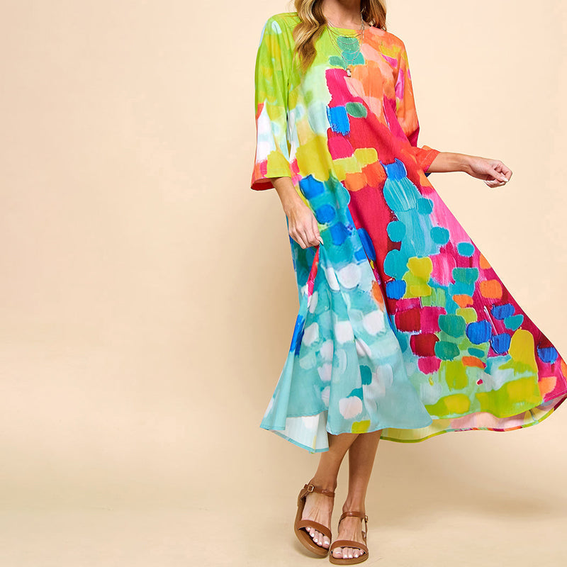 Fashionable Colourful Dress