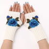 Warm Floral Gloves