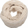 Solid Colour Knitted Scarf