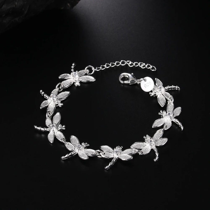 Elegant Dragonfly Bracelet