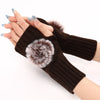 Solid Colour Warm Gloves