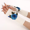 Warm Floral Gloves