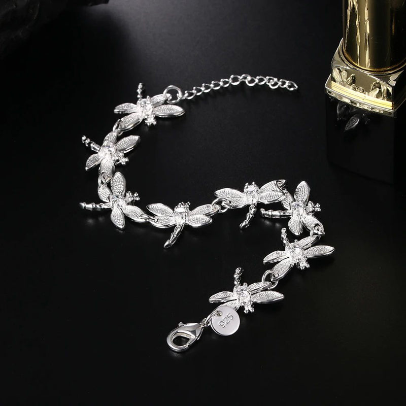 Elegant Dragonfly Bracelet