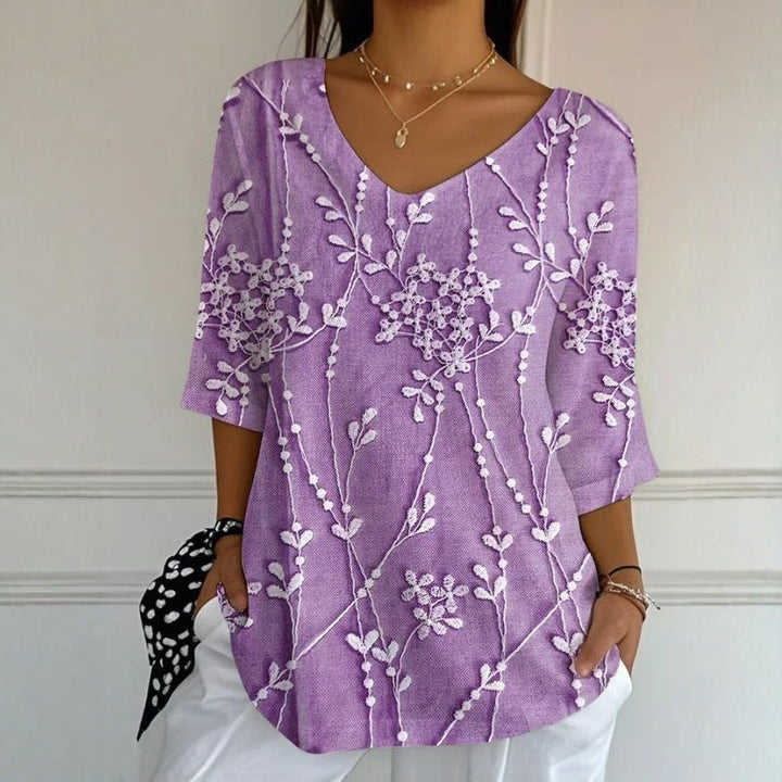 Floral Print Bohemian Dress