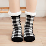 Vintage Plaid Warm Socks