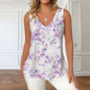 Vintage Floral Print Tank Top
