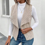 Solid Colour Casual Cardigan