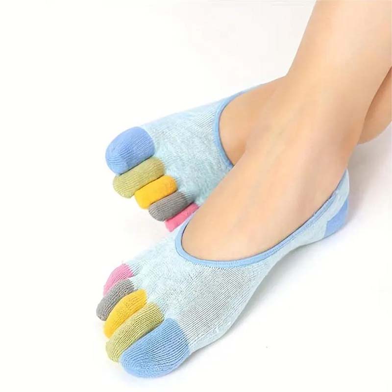 Colourful 5 Finger Socks