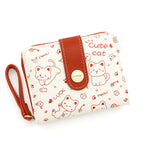 Cat Print Coin Purse