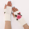 Warm Floral Gloves