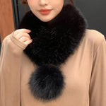 Solid Colour Warm Scarf