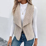 Solid Colour Casual Cardigan