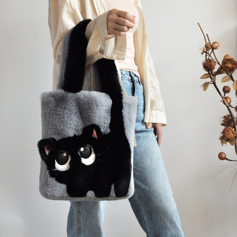 Creative Cat Plush Bag