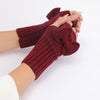 Solid Colour Warm Gloves