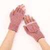 Solid Colour Warm Gloves