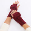 Solid Colour Warm Gloves