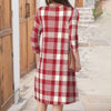 【Long Sleeve】Casual Plaid Dress