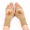 Solid Colour Warm Gloves