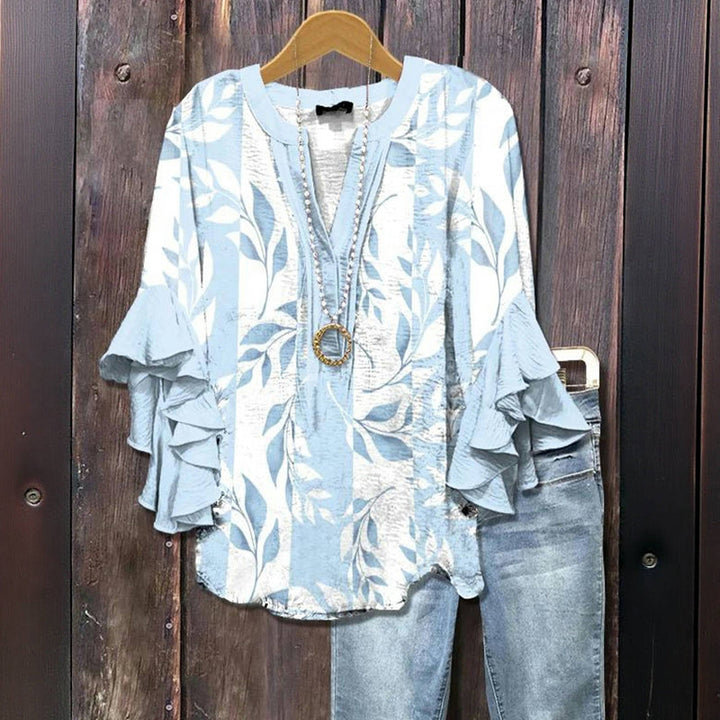 Casual Abstract Print T-Shirt