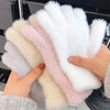 Solid Colour Warm Gloves