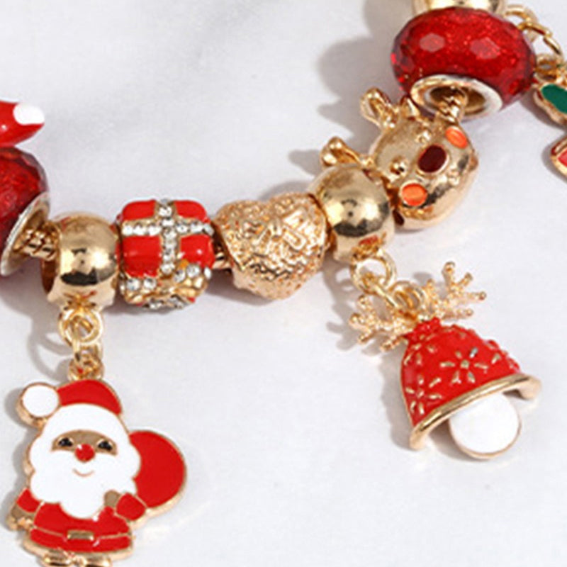 Christmas Creative Beaded Bracelet