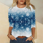 Casual Snowflake T-Shirt