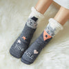 Cartoon Cat Plush Socks