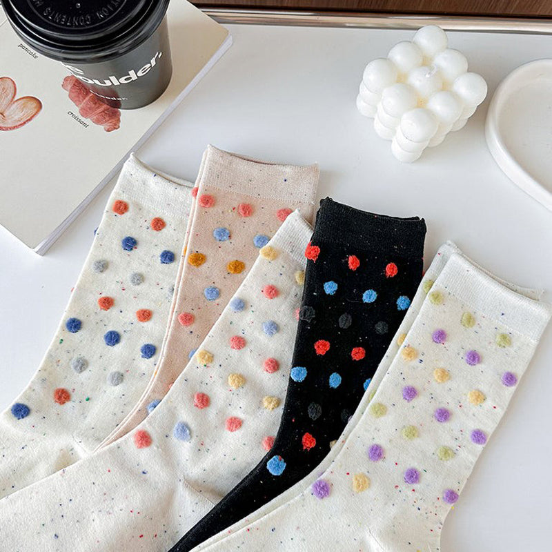 Casual Polka Dot Socks