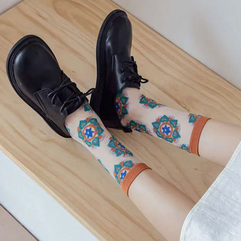 Vintage Breathable Socks