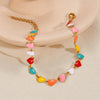 Bohemian Colourful Heart Bracelet