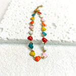 Bohemian Colourful Heart Bracelet