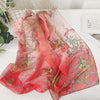 Vintage Floral Print Scarf