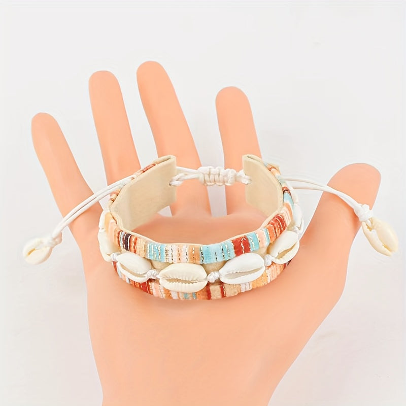 Hand Woven Shell Bracelet