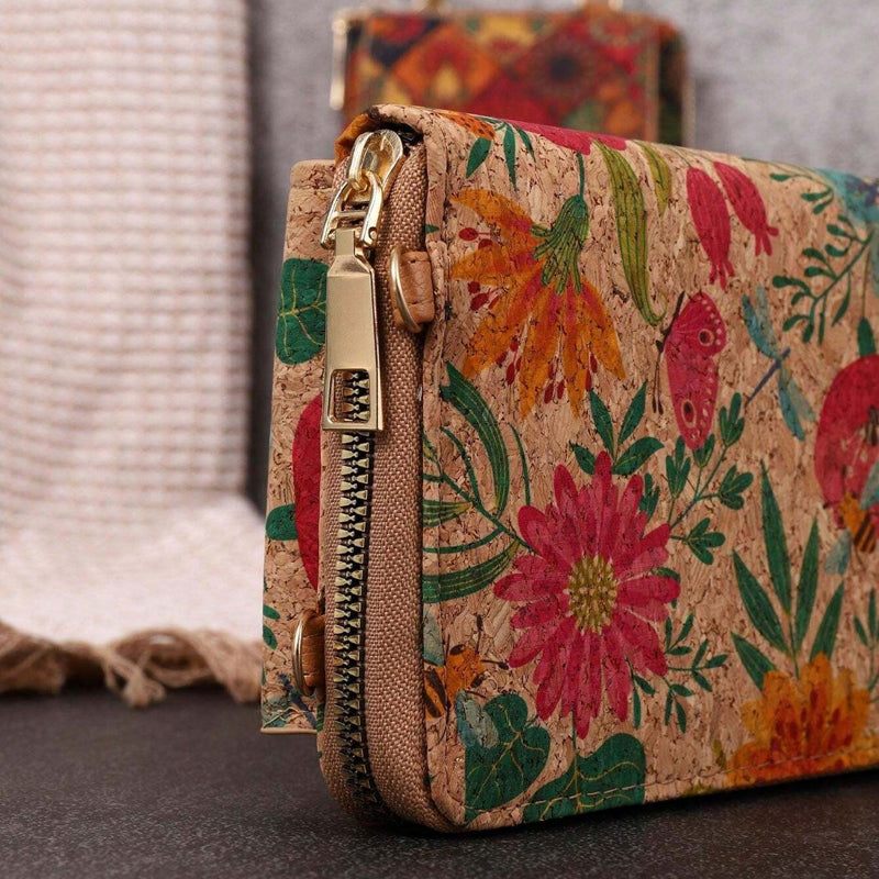 Vintage Floral Print Bag