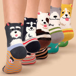 Pack Of 5 Pairs Of Cartoon Socks