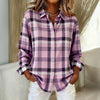 Vintage Plaid Blouse