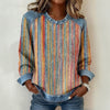 Colourful Striped Blouse