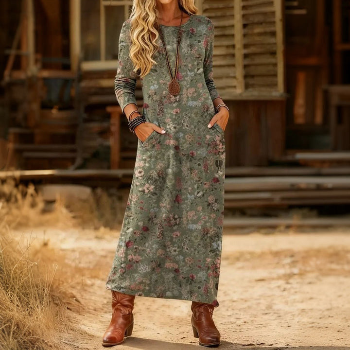 Casual Floral Print Blouse