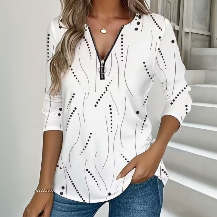 Casual Abstract Print T-Shirt