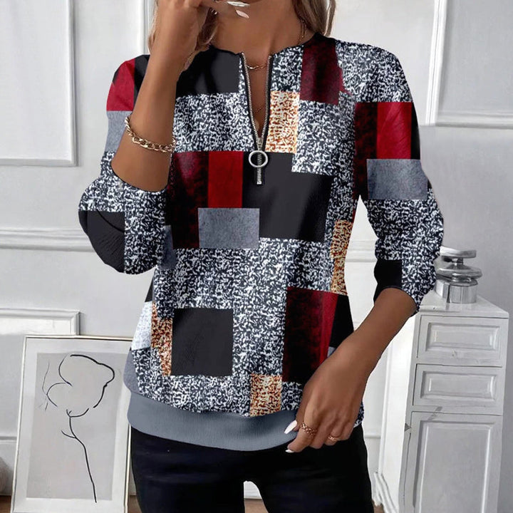 Casual Floral Print Blouse