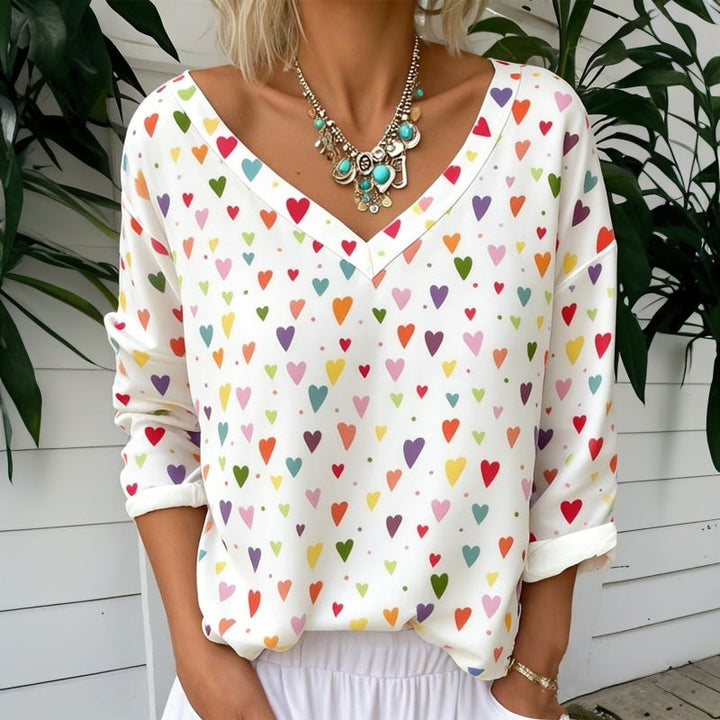 Leaf Print Casual Dress