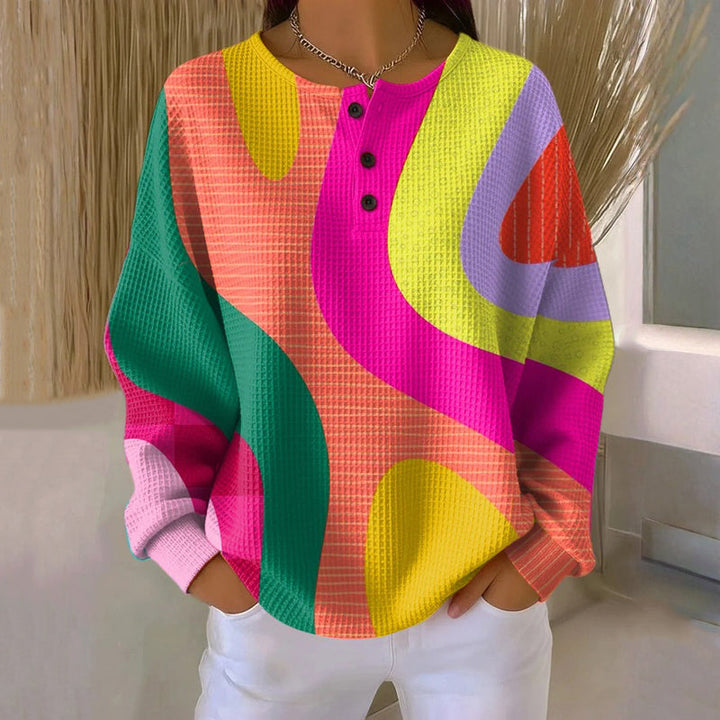 Geometric Print Casual T-Shirt