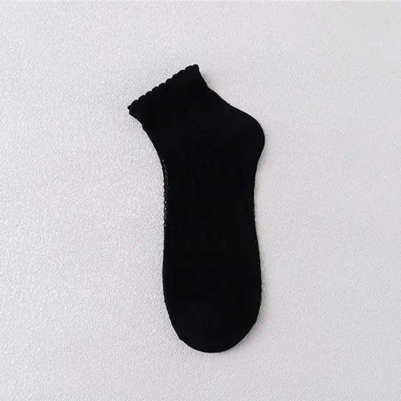 Solid Colour Breathable Socks