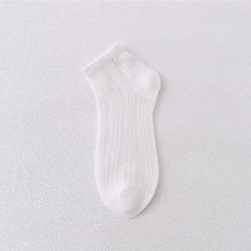 Solid Colour Breathable Socks