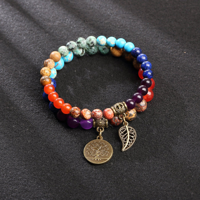 Bohemian Colourful Beaded Bracelet