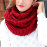 Solid Colour Warm Scarf